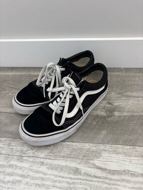 Vans Black and White Old Skool Sneakers